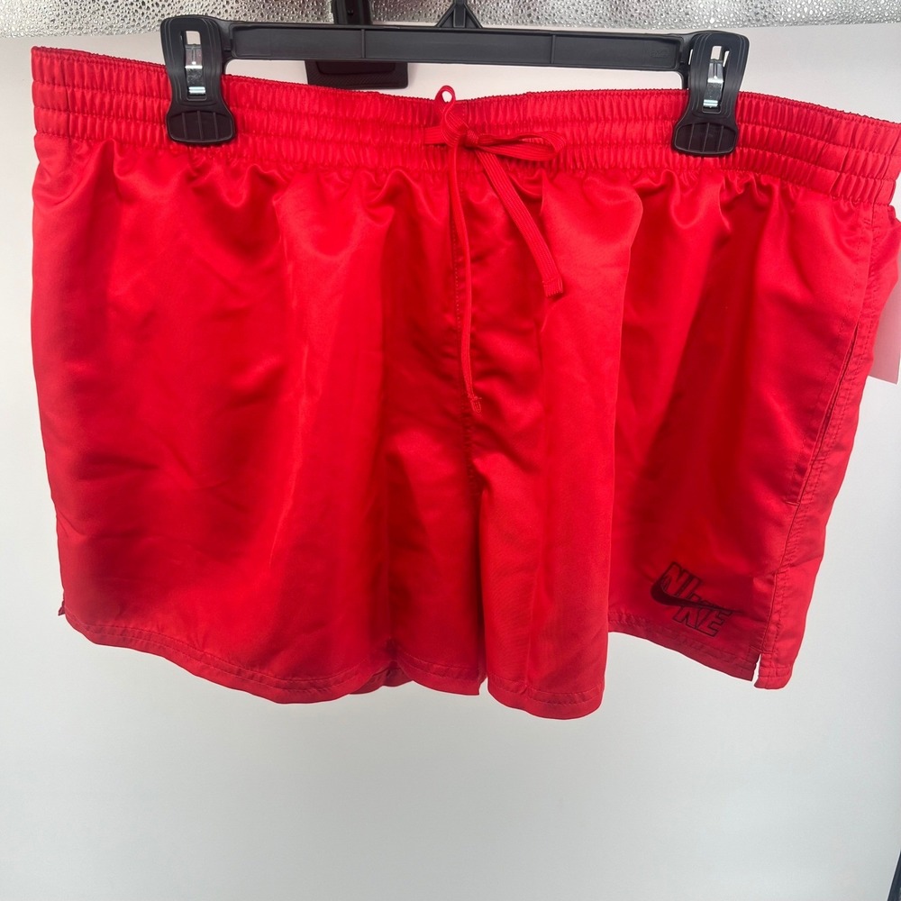 Nike Men's Swim Essential 3" Volley‎ Shorts in Red NESSD452-614 NWT $50 0608